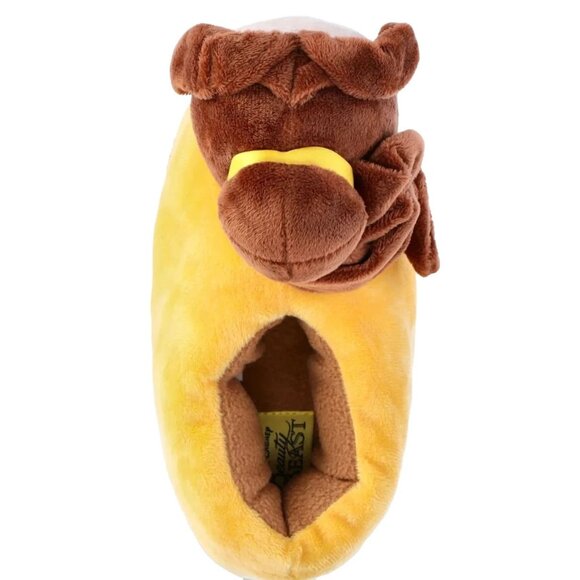 DISNEY PRINCESS Beauty And The Beast BELLE Slippers BABY GIRL SIZE 5-6 NEW - Picture 4 of 5